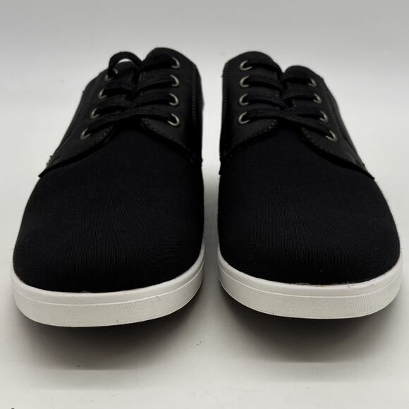 Bruno Marc Shoes Mens 9.5 Rivera-01Black Business Casual Lace Up Loafers Oxford - Picture 2 of 8